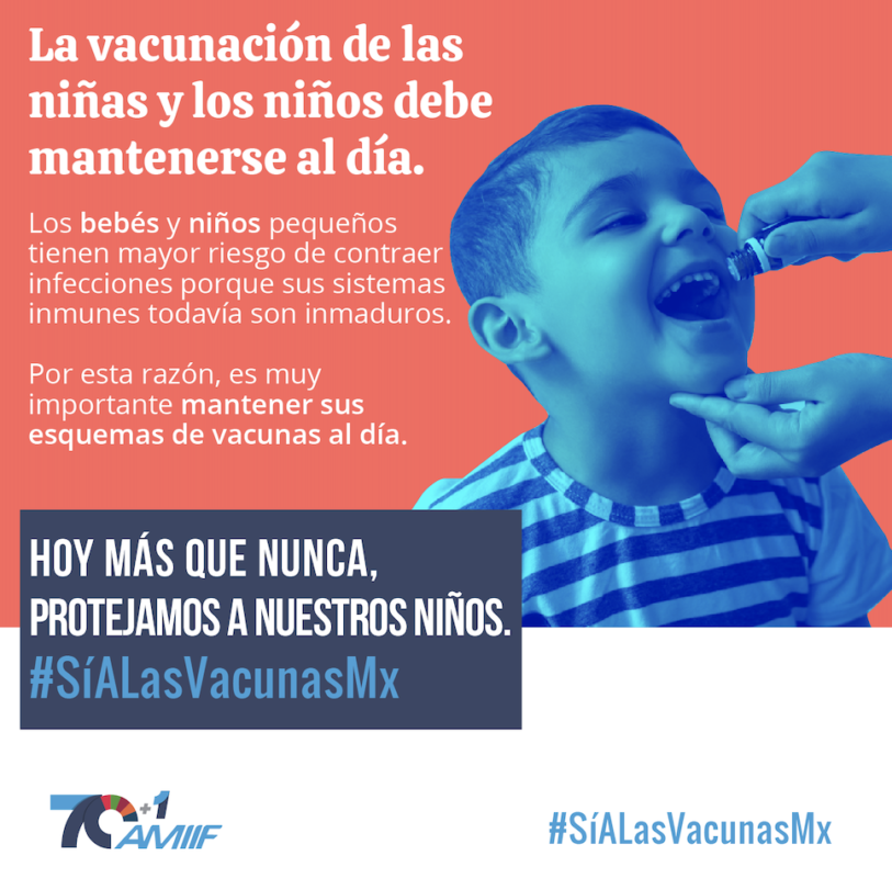 8 de cada 10 menores de un año de edad no están protegidos contra enfermedades para las que ya existen vacunas