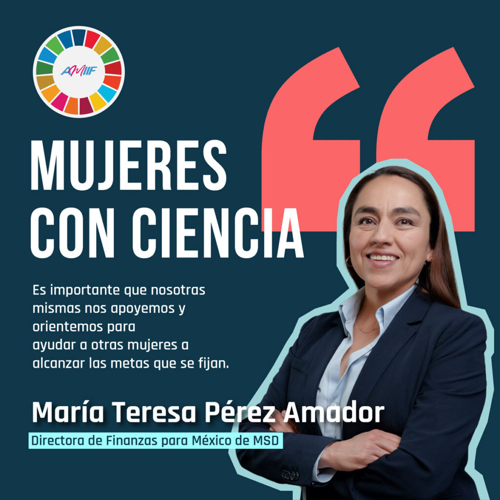 María Teresa Pérez Amador, Directora de Finanzas para México de MSD