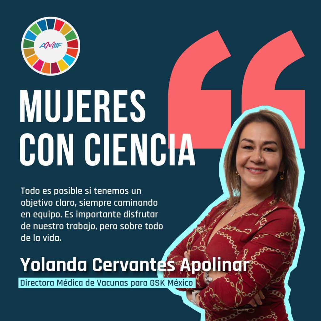 María Yolanda Cervantes Apolinar. Directora Médica de Vacunas, GSK México